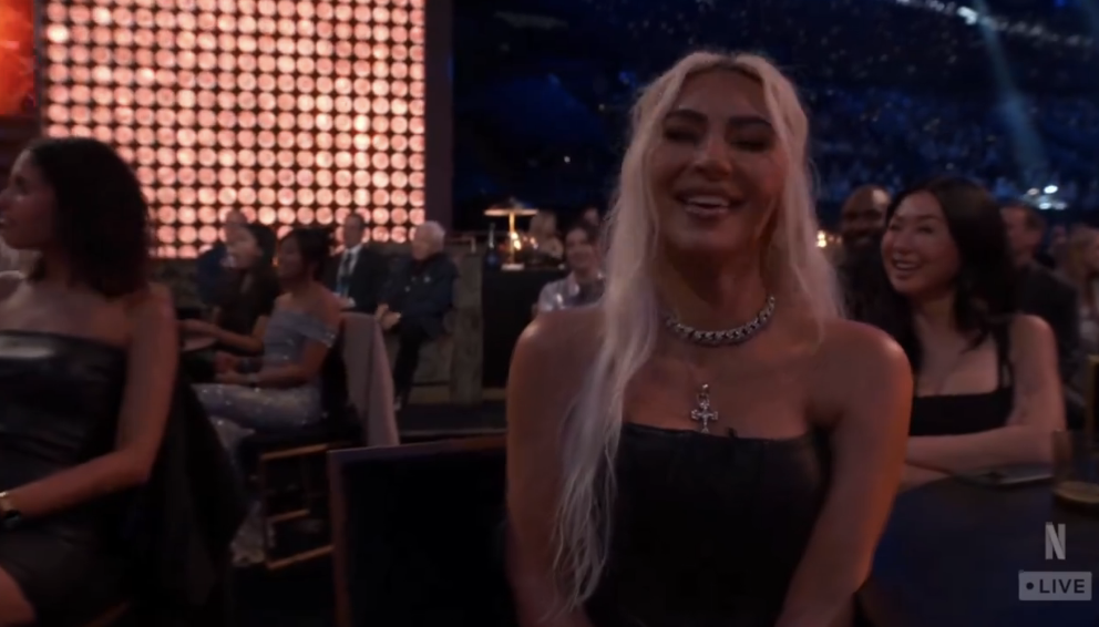 Closeup of Kim Kardashian