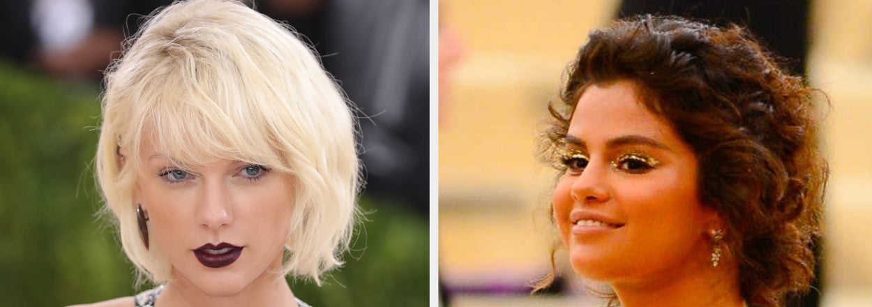 Taylor Swift's "Bleachella" hair, and Selena Gomez's self-tanner disaster