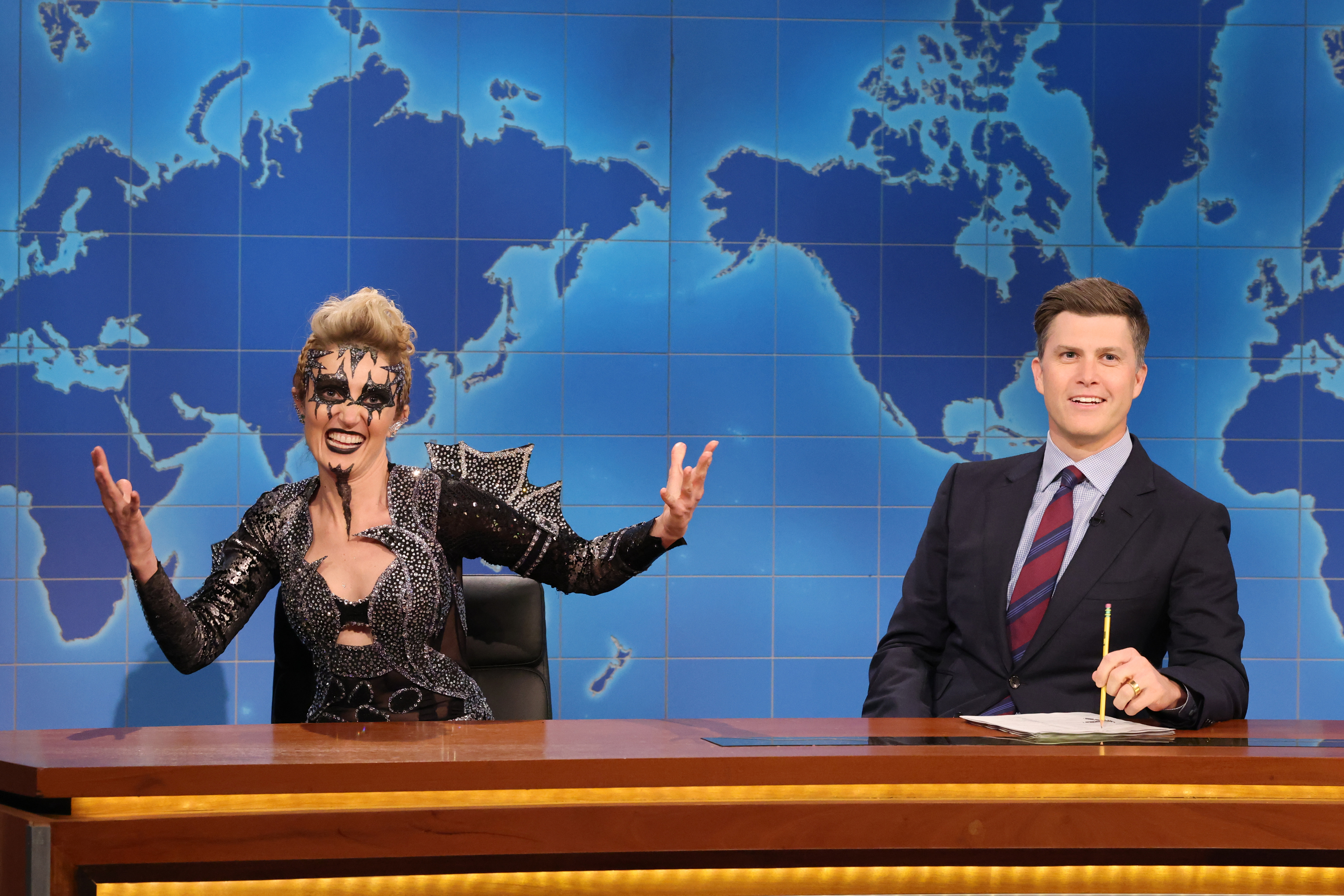 Screenshot from "SNL"