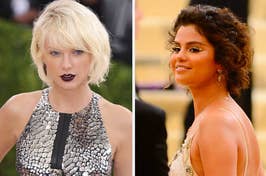 Taylor Swift's "Bleachella" hair, and Selena Gomez's self-tanner disaster