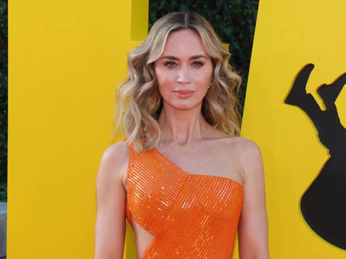 Closeup of Emily Blunt
