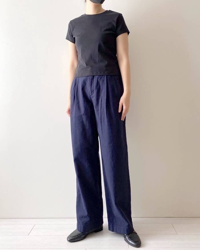 ユニクロのおすすめファッションアイテム「コットンリネンパンツ（セットアップ）」