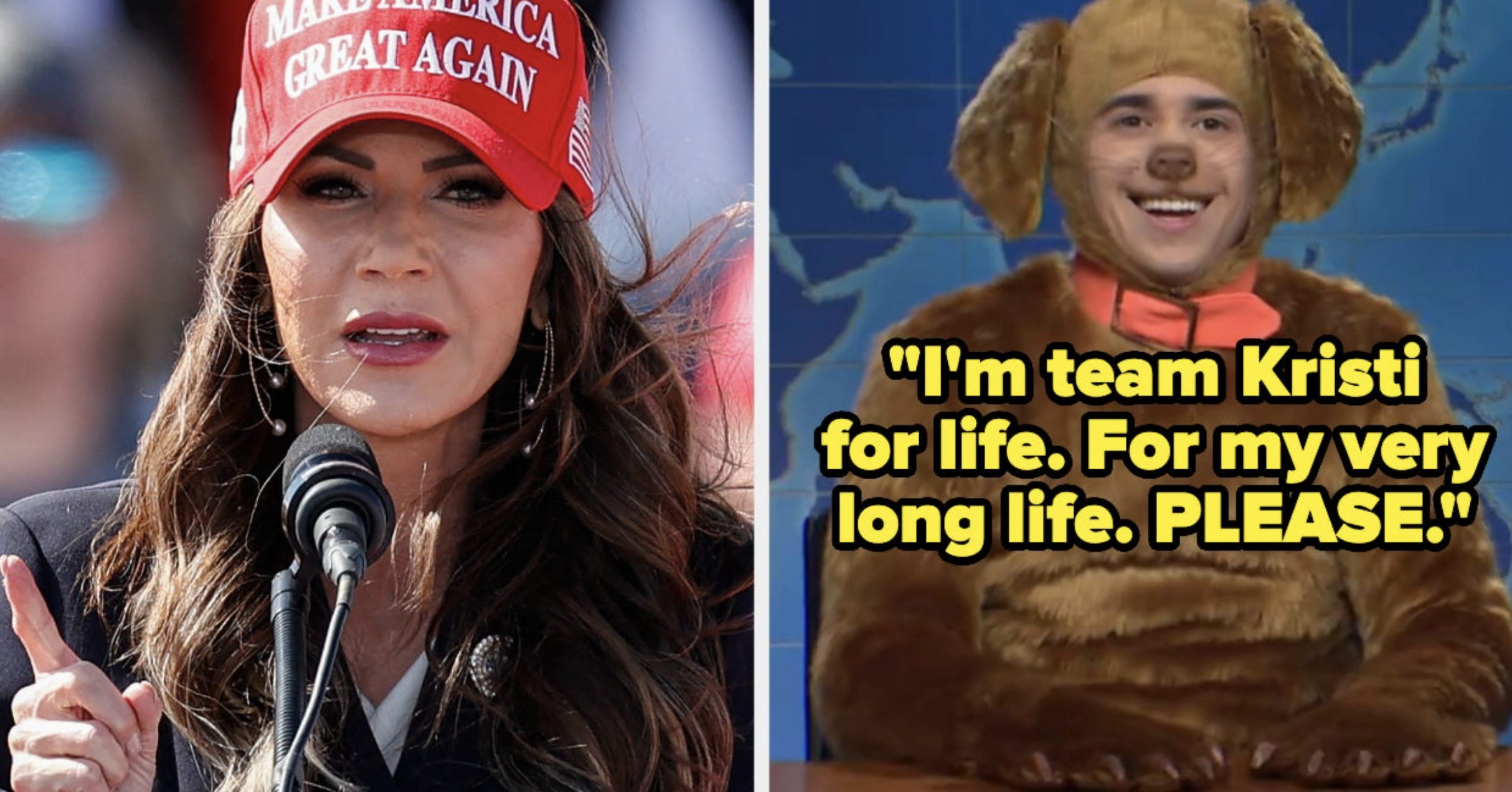 "SNL" Had A Field Day With Gov. Kristi Noem's Dog Controversy This Past Weekend, And The Internet Is Obsessed
