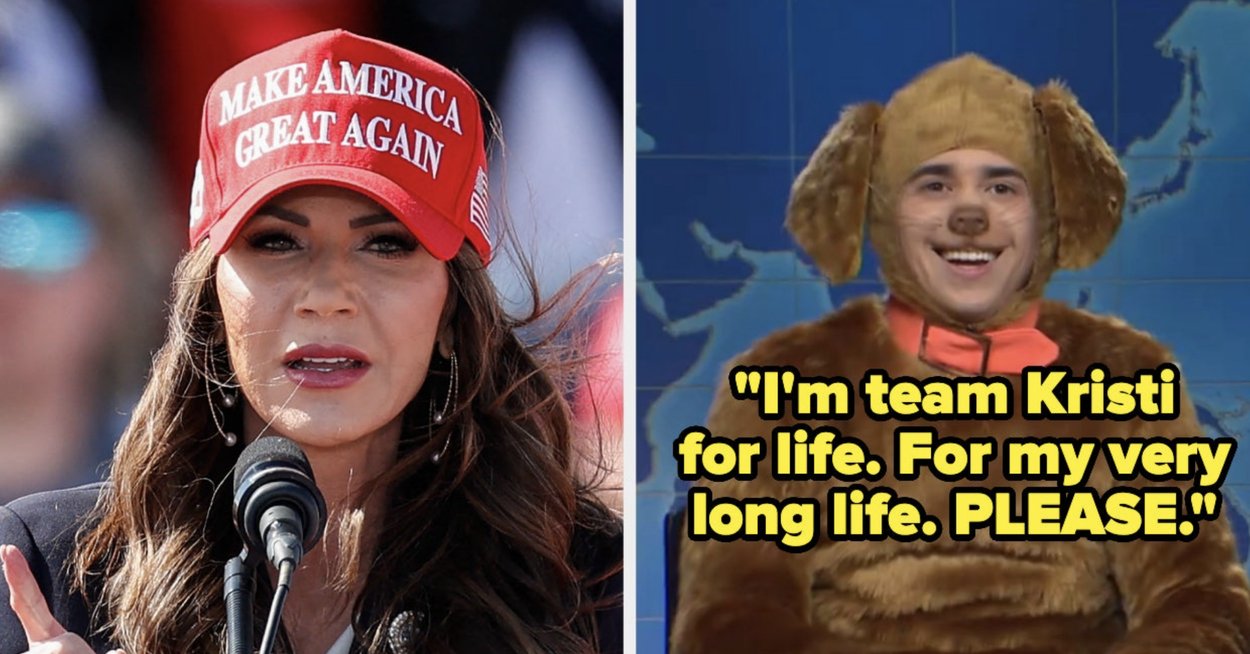 "SNL" Had A Field Day With Gov. Kristi Noem's Dog Controversy This Past Weekend, And The Internet Is Obsessed