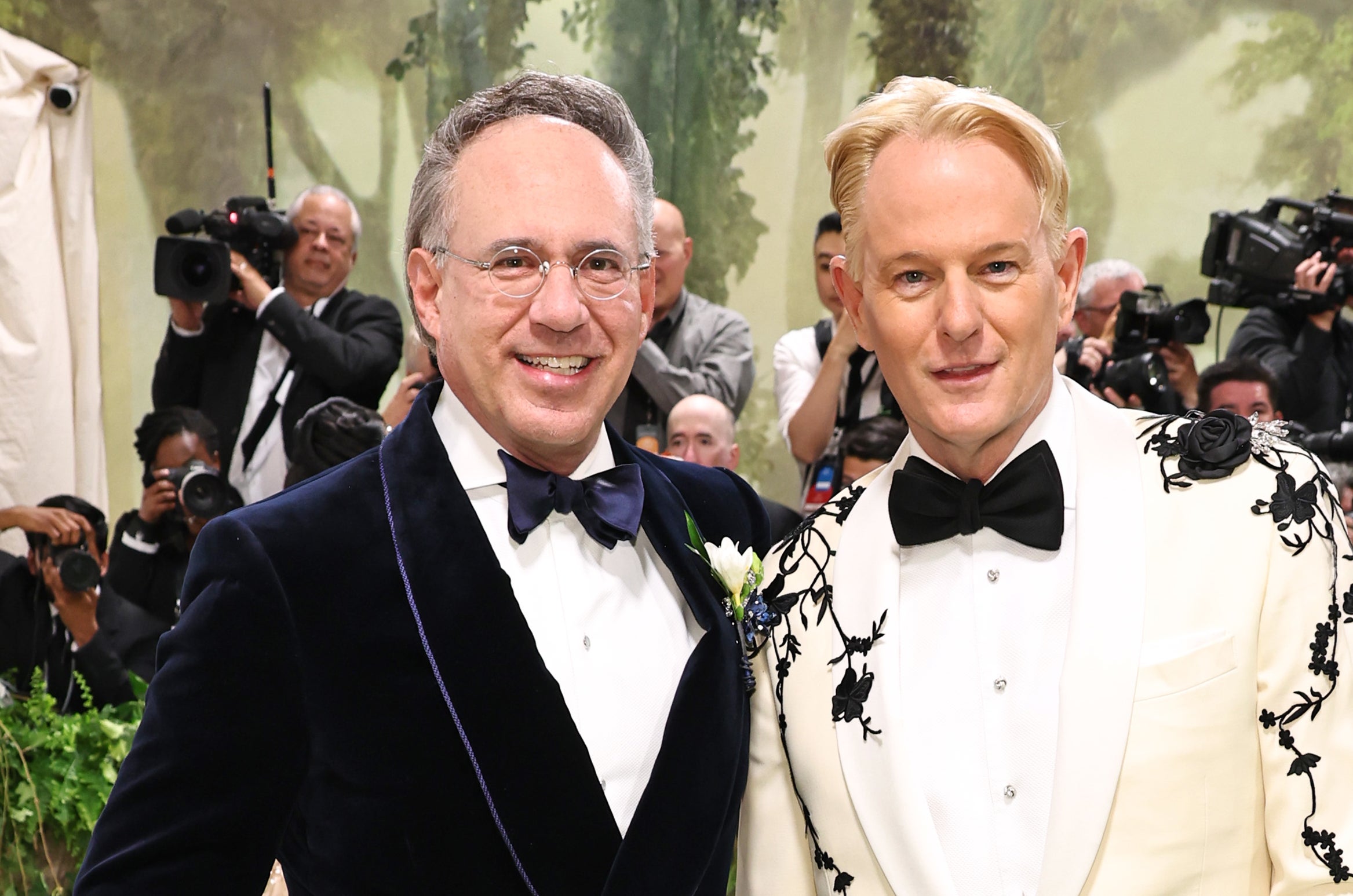 close up of Andrew and Daniel