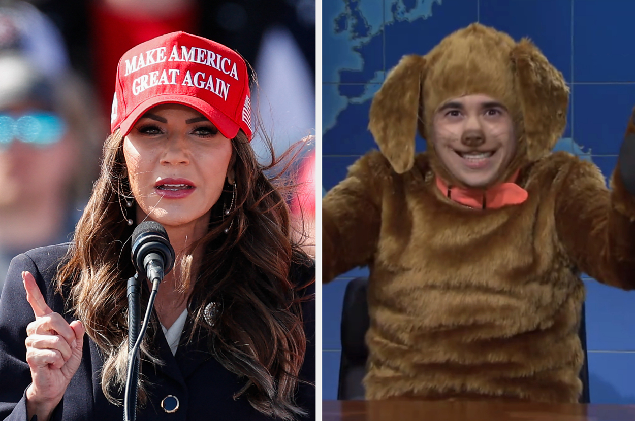"SNL" Had A Field Day With Governor Kristi Noem's Dog Controversy This Past Weekend, And The Internet Is Obsessed