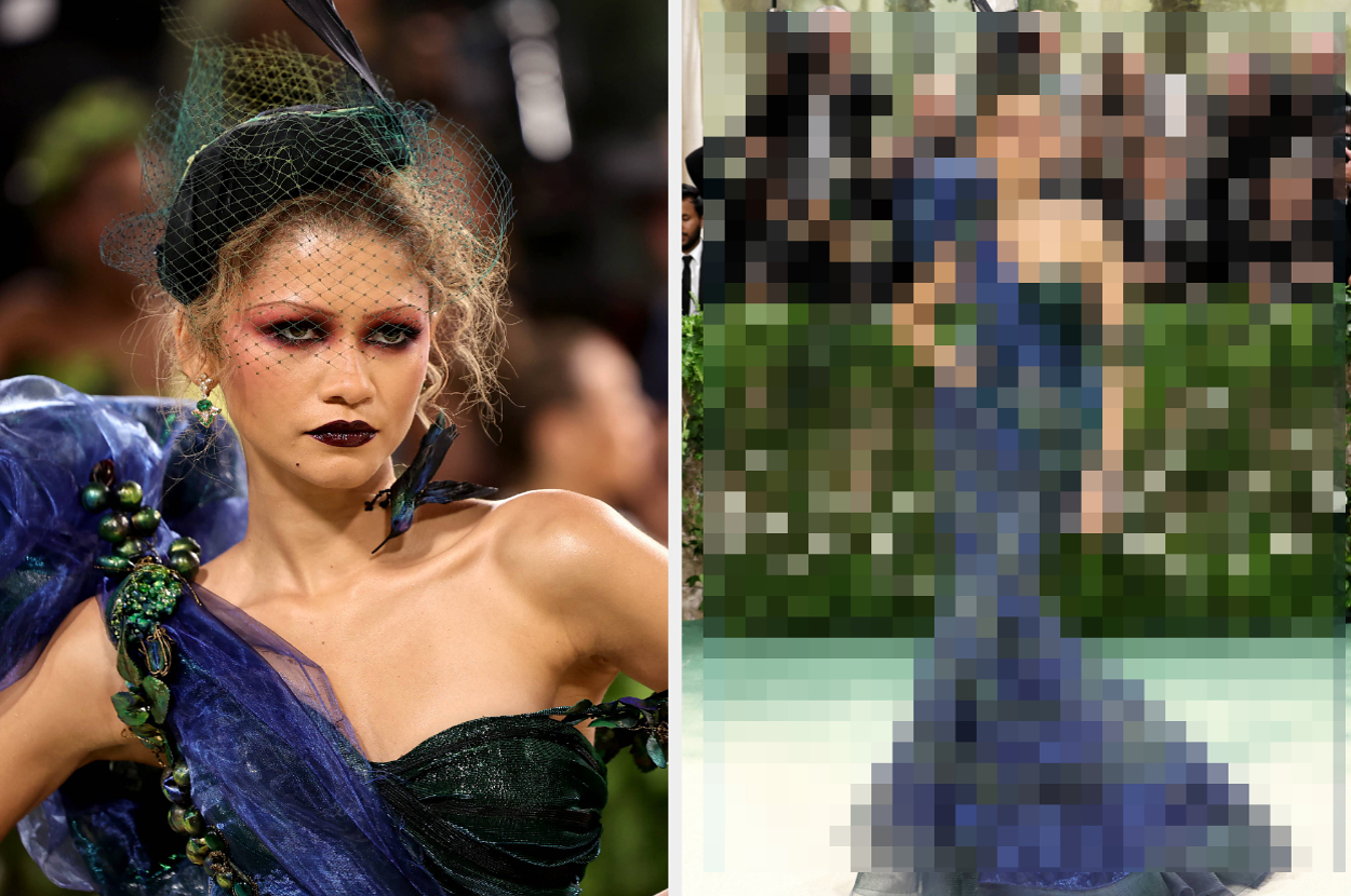 Zendaya's Met Gala Look Is Pulled Straight From The Archives And Out Of My Dreams