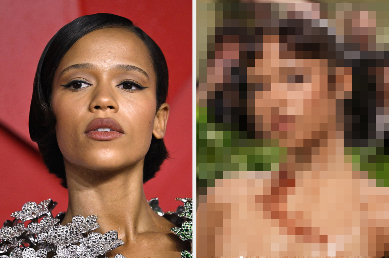 Taylor Russell's Wood Corset At The 2024 Met Gala Needs To Be Seen
