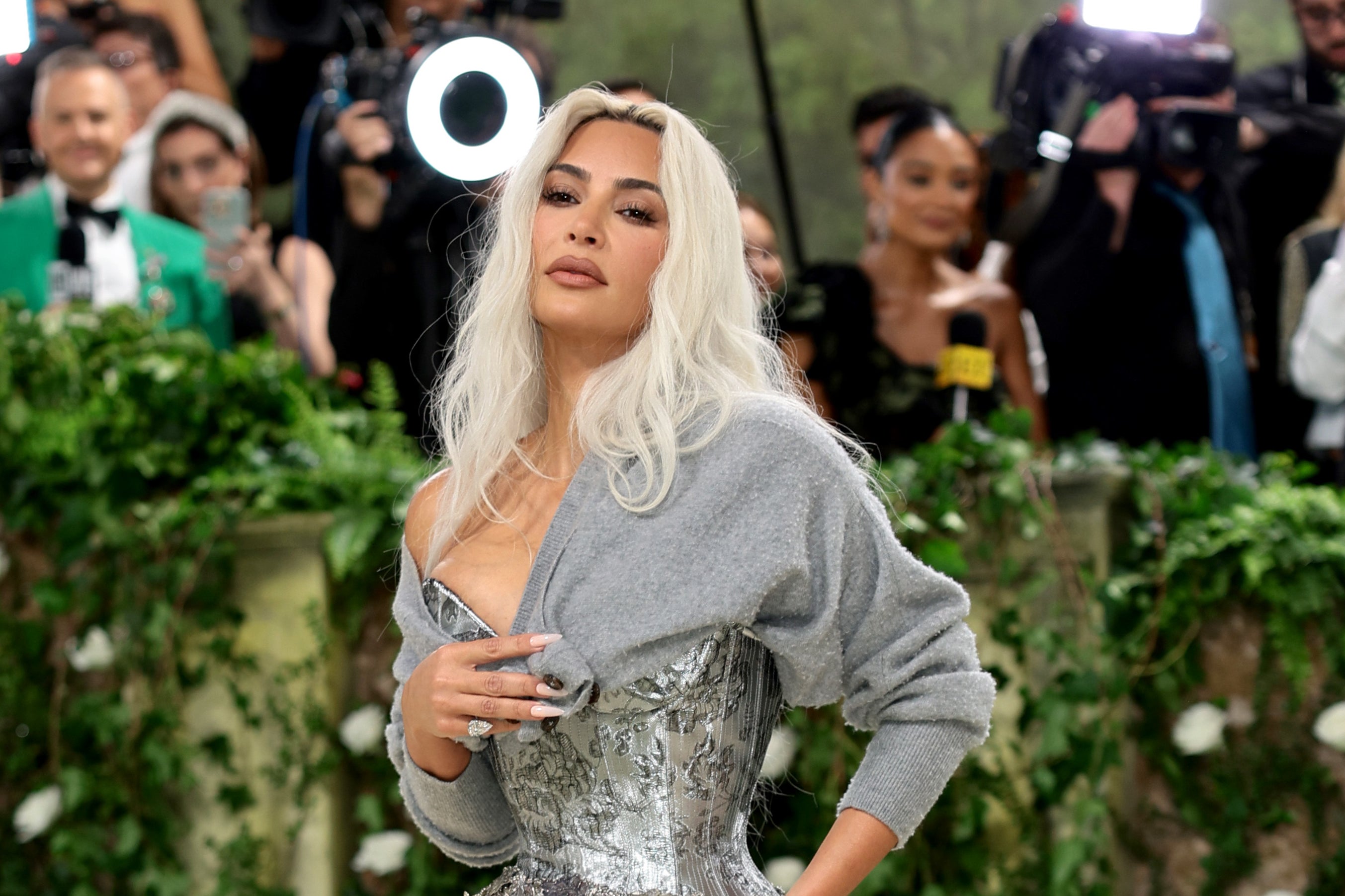 Kim Kardashian Wore A Terrifying Corset To The 2024 Met Gala
