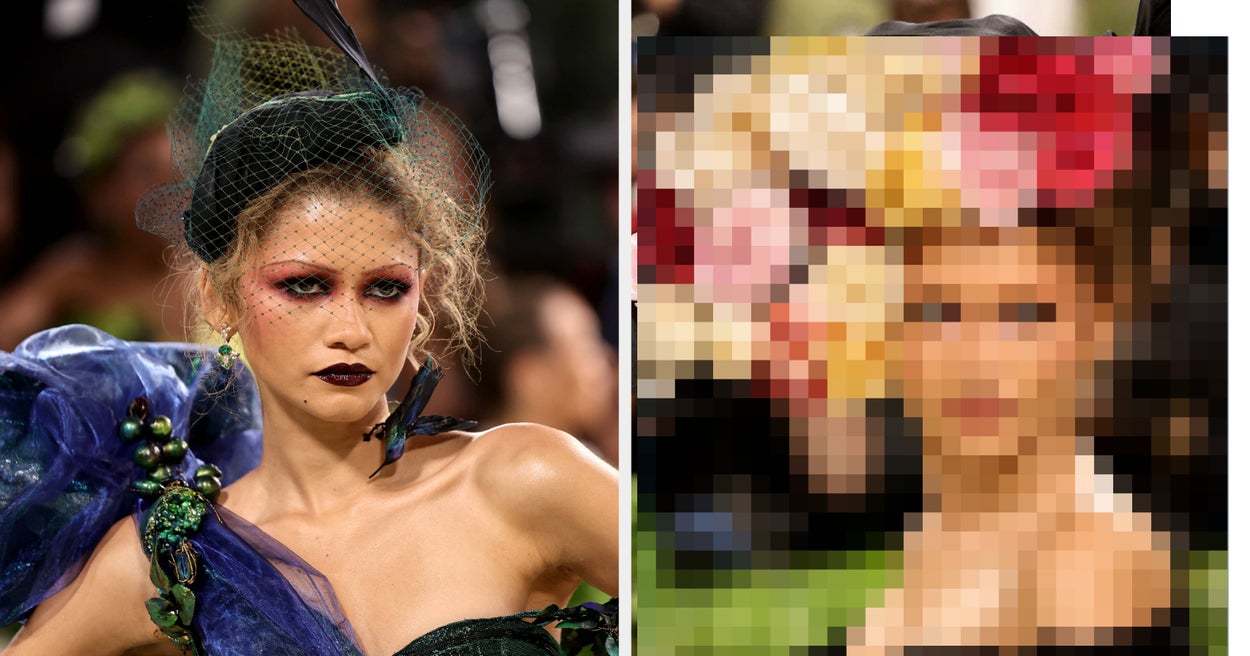 Zendaya's Met Gala Look Is Pulled Straight From The Archives And Out Of My Dreams