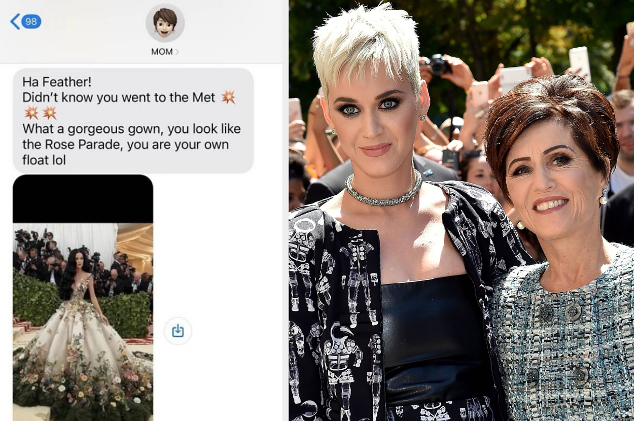 Katy Perry’s Own Mom Was Fooled By That Viral AI-Generated Image Of The Star At This Year’s Met Gala
