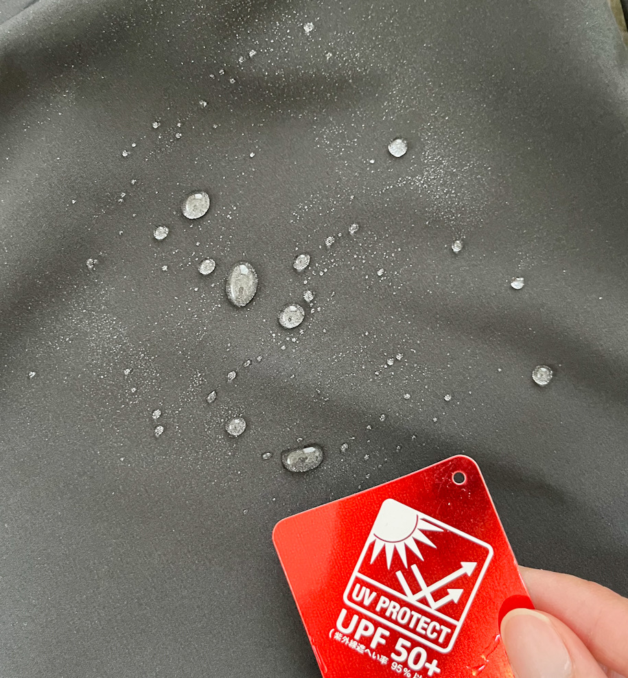 ワークマンのオススメファッション「レディースUVアクトワイドパンツ」