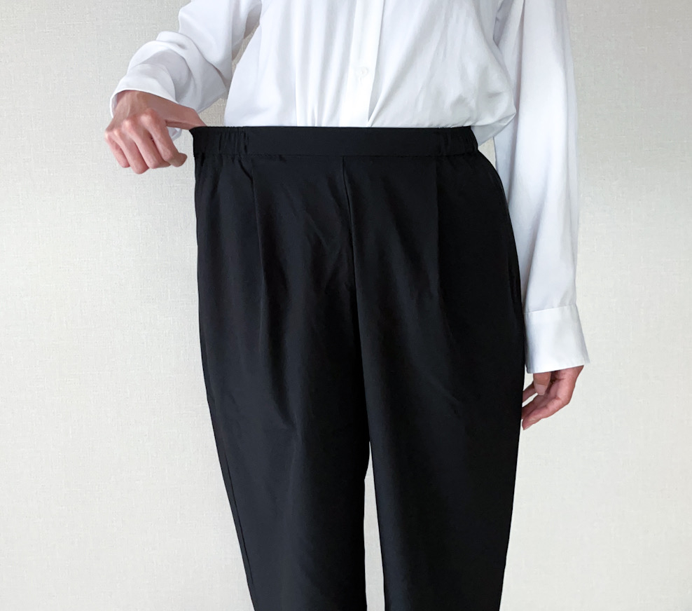 ワークマンのオススメファッション「レディースUVアクトワイドパンツ」