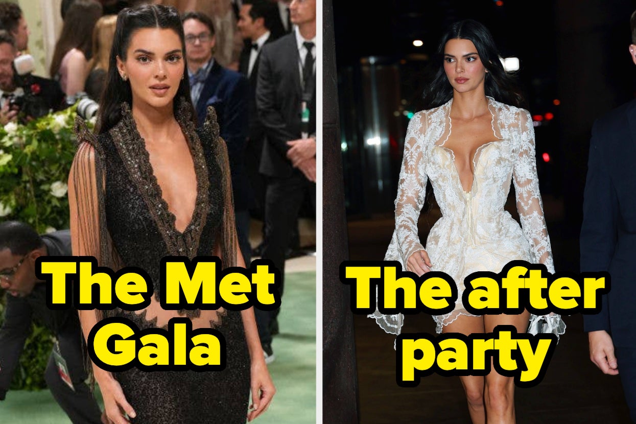 Here's How Wildly Different Celebrities Dressed At The Met Gala After Parties Vs. The Actual Met Gala