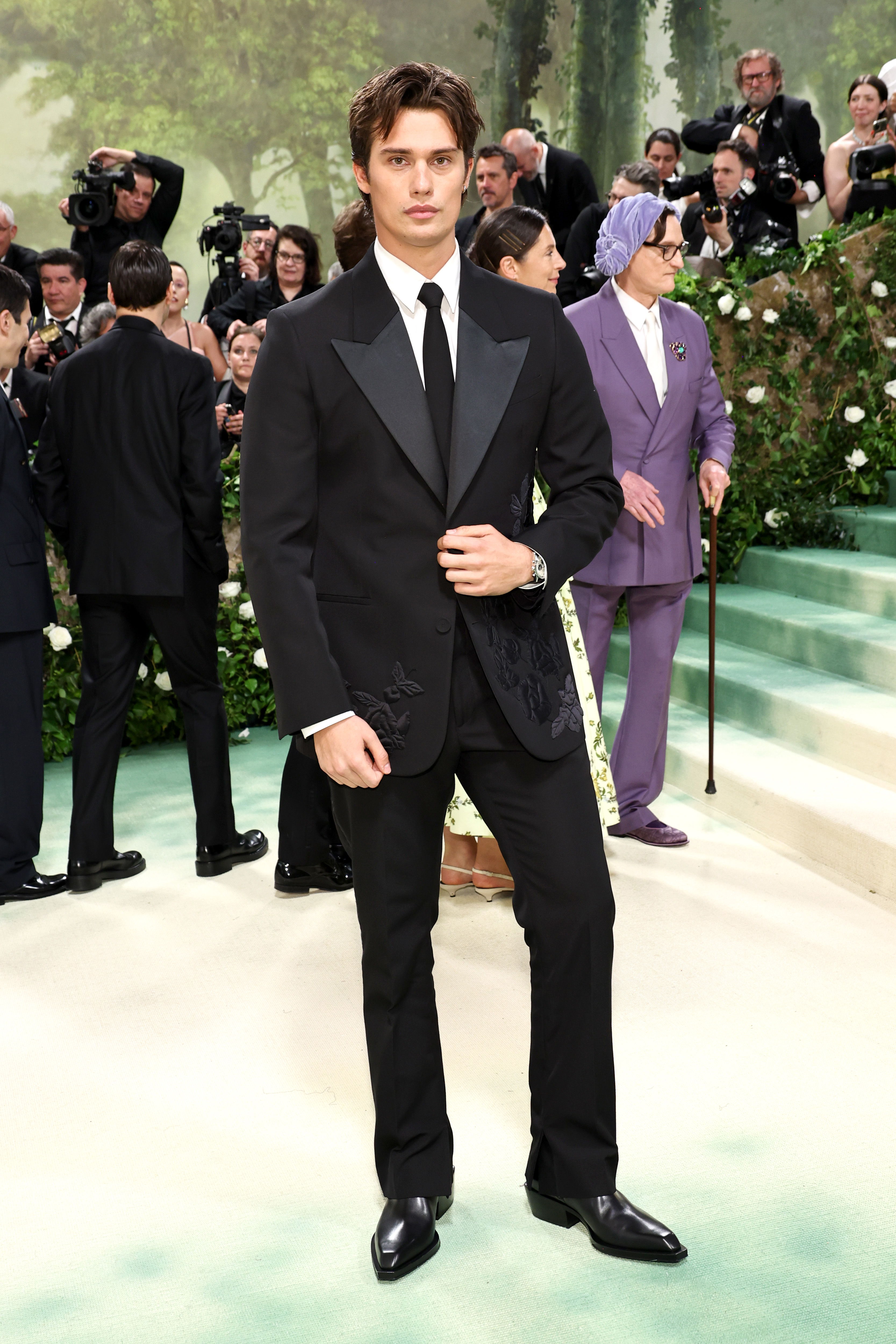 Nicholas Galitzine at the Met Gala