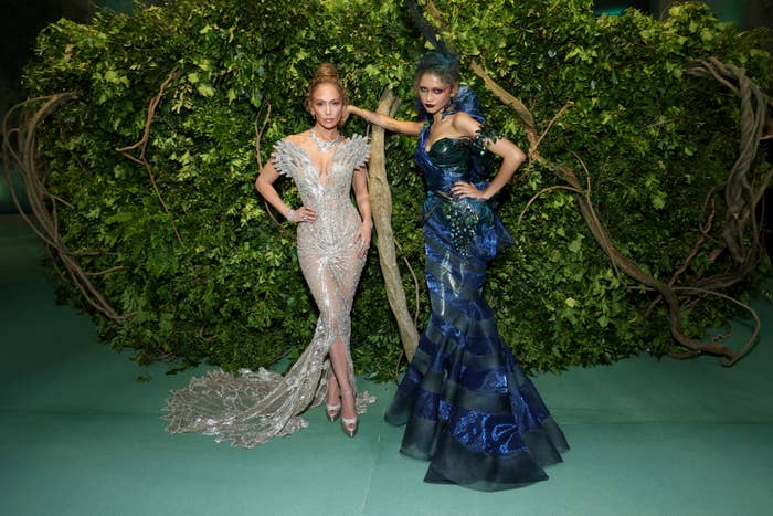 Jennifer Lopez and Zendaya at the Met Gala