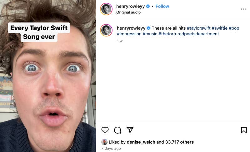 screengrab of denise welch liking harry&#x27;s video