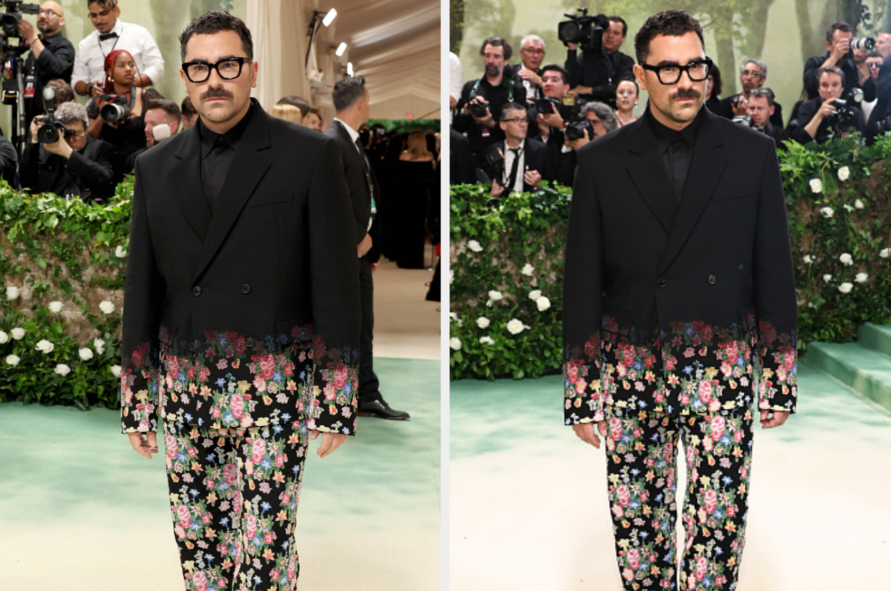 Dan Levy's "Fading Flowers" Suit At The Met Gala Has Become A Meme, So Here Are 13 Of The Best Ones