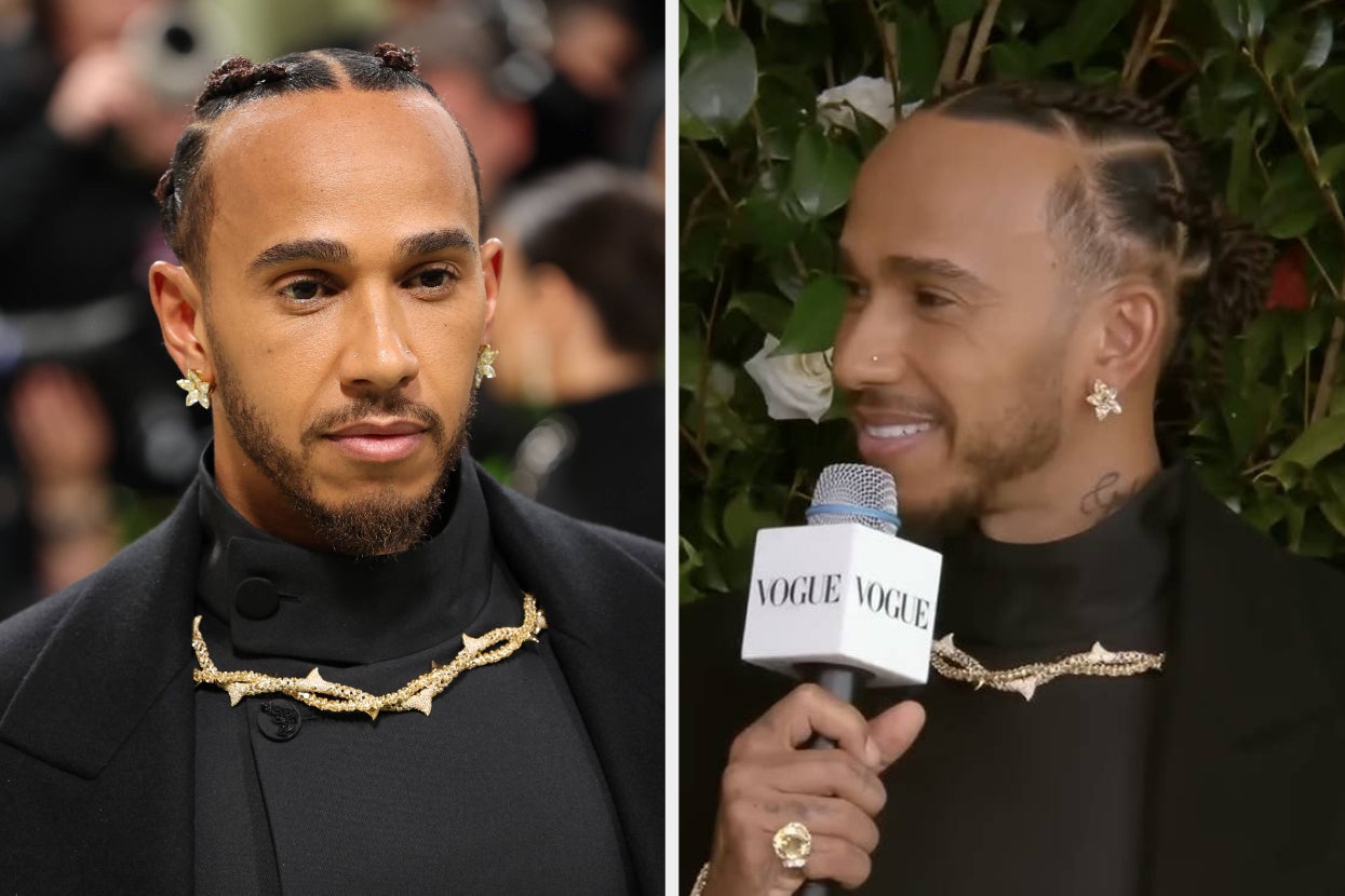 Lewis Hamilton Explained The Detailed Inspiration Behind His 2024 Met Gala Look, And Other Guests Should Seriously Take Note