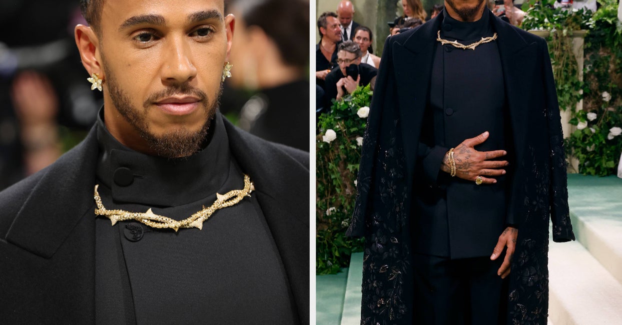 The Hidden Meaning Behind Lewis Hamilton’s 2024 Met Gala Look Was Perfectly On Theme, And Other Guests Should Take Note