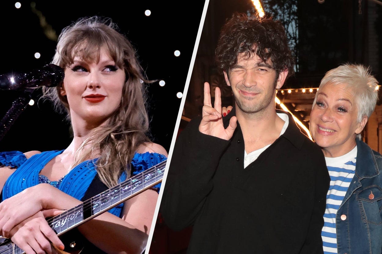 Matty Healy's Mom Denise Welch Likes Shady Taylor Swift Video