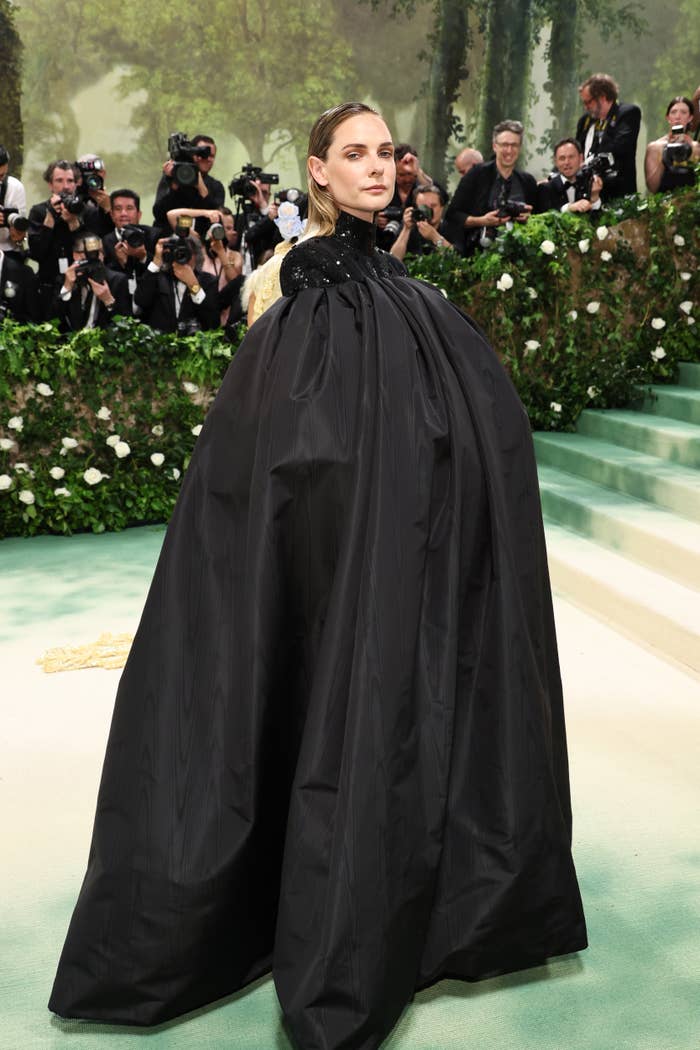 Rebecca Ferguson at the Met Gala
