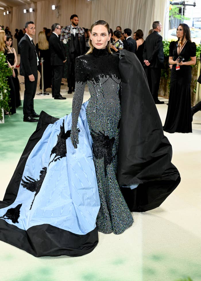 Rebecca Ferguson at the Met Gala