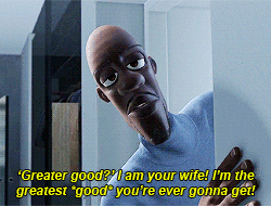 Frozone from &#x27;The Incredibles&#x27; reacts with frustration