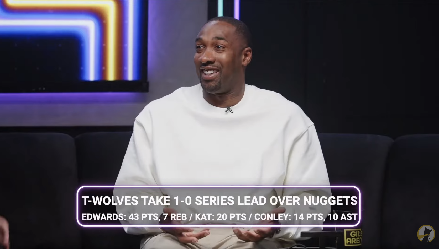 Closeup of Gilbert Arenas