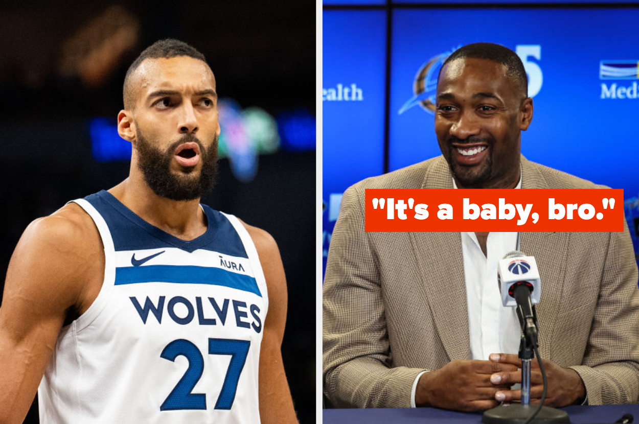 Former NBA Star Gilbert Arenas Made Fun Of Rudy Gobert For Missing Game 2 Of The Playoffs For The Birth Of His First…