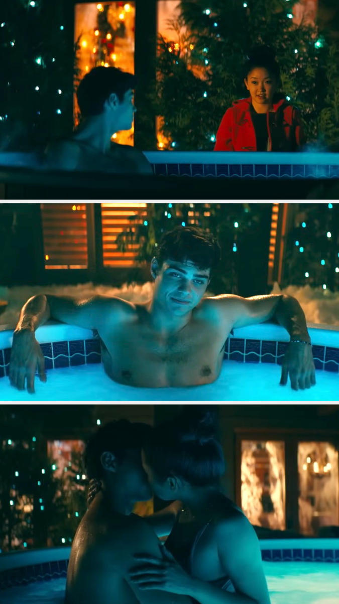 Screenshots from "To All the Boys I've Loved Before"