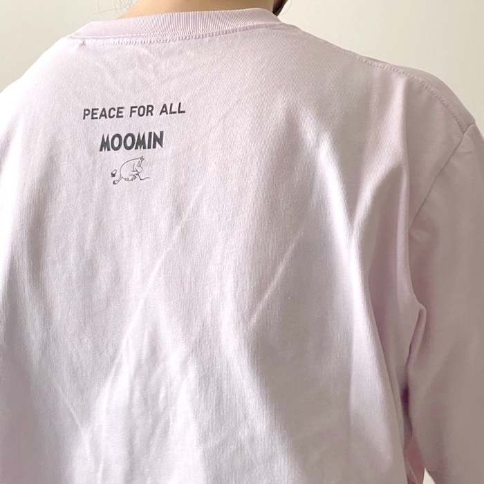 UNIQLO(ユニクロ)のおすすめトップス「PEACE FOR ALL グラフィックTシャツ(半袖・レギュラーフィット)ムーミン」