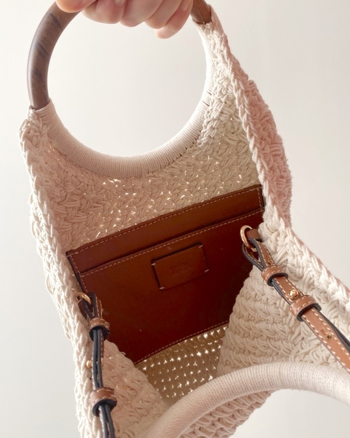 ZARA（ザラ）のおすすめファッションアイテム「マクラメ バケットバッグ」