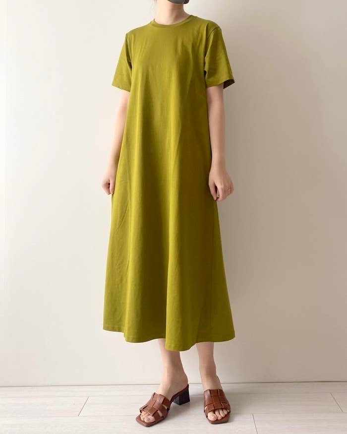 UNIQLO（ユニクロ）のおすすめファッションアイテム「エアリズムコットンワンピース（半袖）（丈標準114～125cm）」