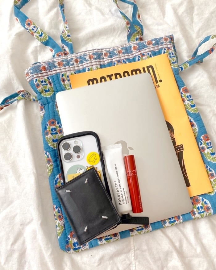 nikoand…(ニコアンド)のおすすめファッションアイテム「キルト巾着トート」