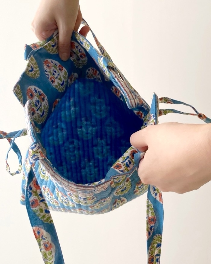 nikoand…(ニコアンド)のおすすめファッションアイテム「キルト巾着トート」