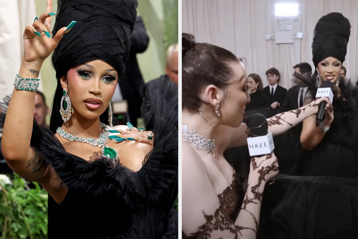 After Being Called Out For Referring To Her Met Gala Dress Designer As "Asian" Instead Of Using His Name, Cardi B Said She Forgot How "To Pronounce" It