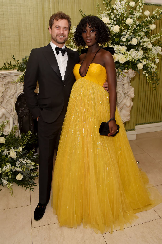 Closeup of Joshua Jackson and Jodie Turner-Smith