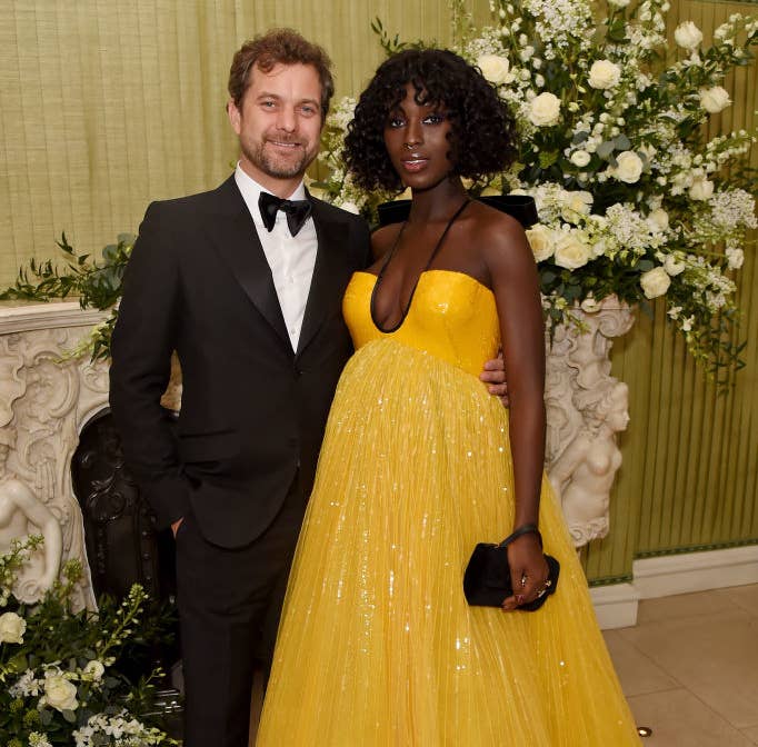 Closeup of Joshua Jackson and Jodie Turner-Smith