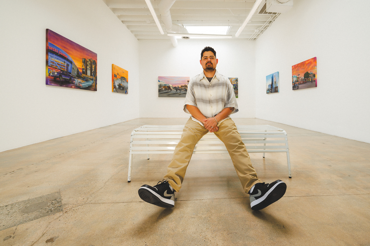 Gustavo Zermeño Jr. Paints For His City And Himself