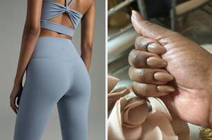 leggings and press on nails