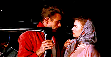 James Dean and Natalie Wood in &quot;Rebel Without A Cause&quot;