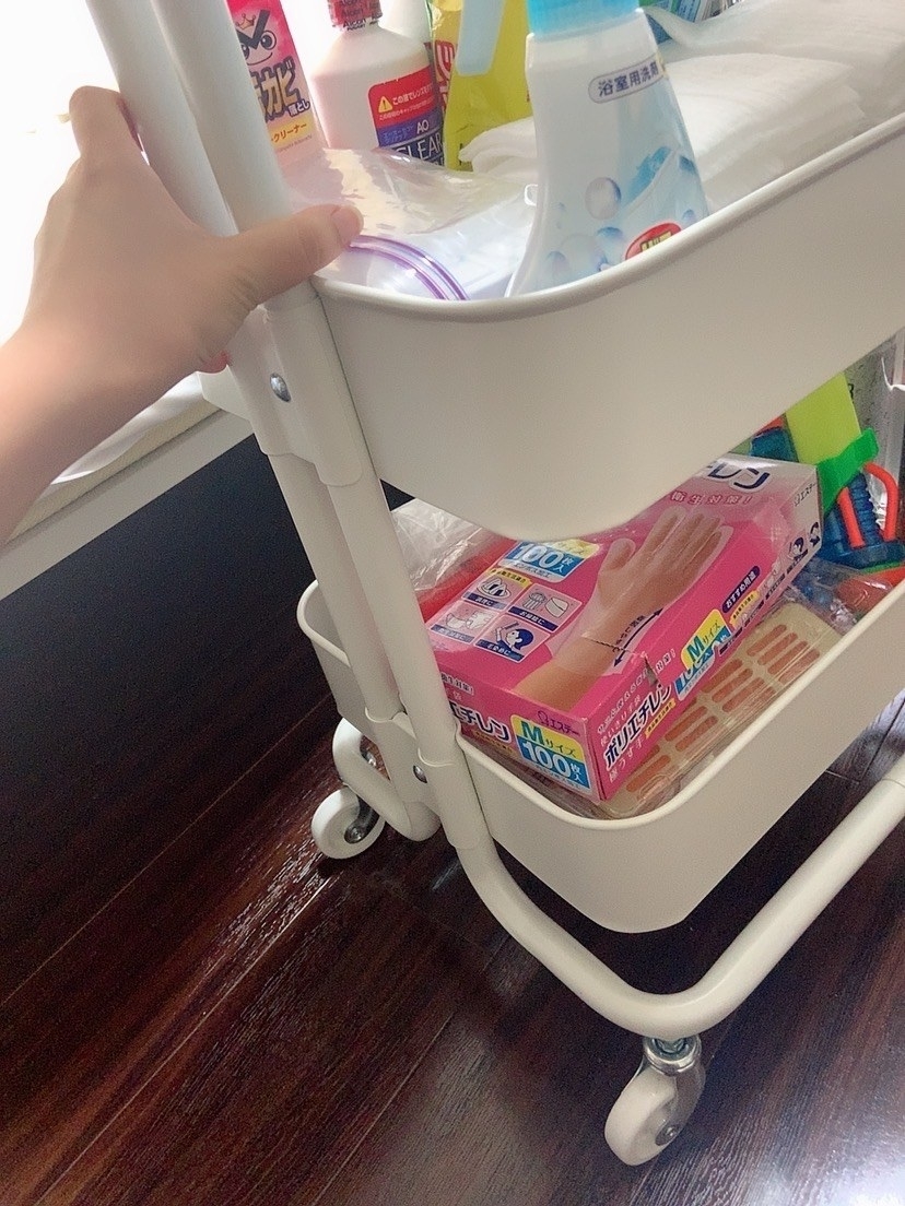 IKEA(イケア)のおすすめの収納アイテム「RÅSKOG ロースコグワゴン」