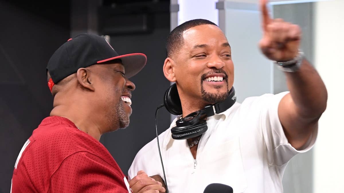 The hip-hop pioneer made a surprise appearance on 'Sway In The Morning' while Smith was promoting 'Bad Boys: Ride or Die.'