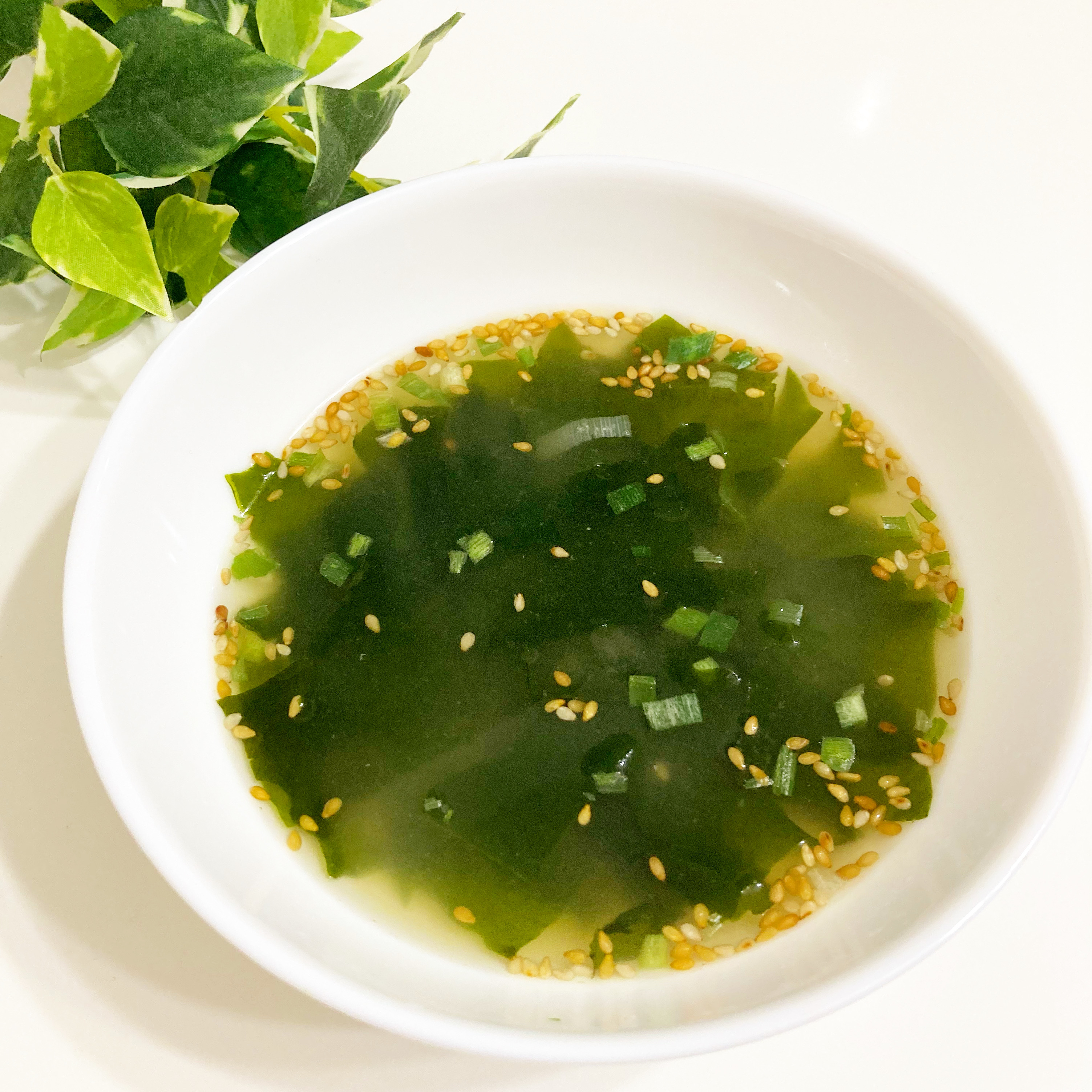 無印良品のおすすめフード「わかめスープ」