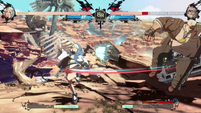 『GUILTY GEAR -STRIVE-』ゲーム内より