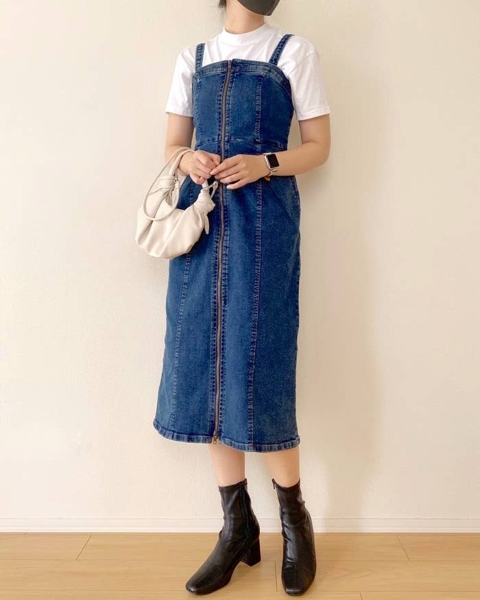夏はコレばっか着ちゃいそう！GUの「細見えワンピース」ウエストが 