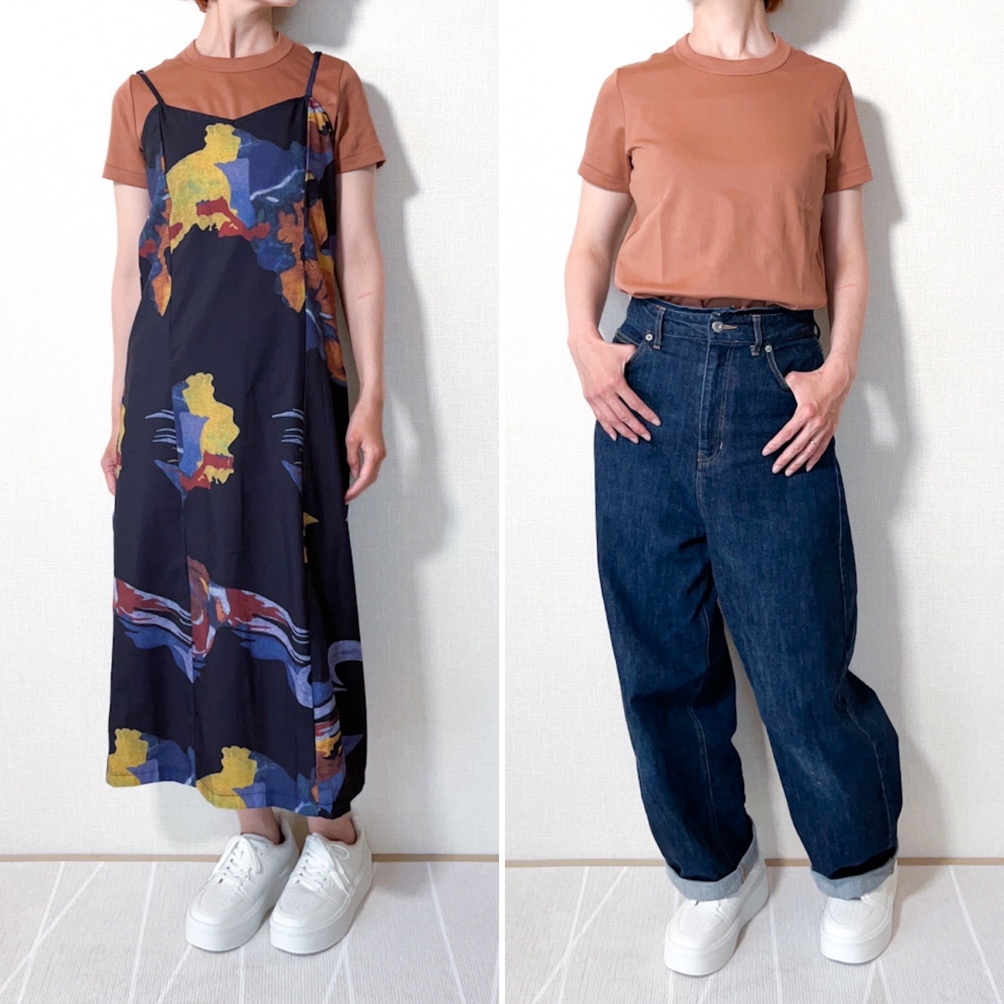 UNIQLO(ユニクロ)のおすすめTシャツ「クルーネックT」「ラッフルスリーブT」「PEACE FOR ALL グラフィックTシャツ(半袖・レギュラーフィット)ムーミン」