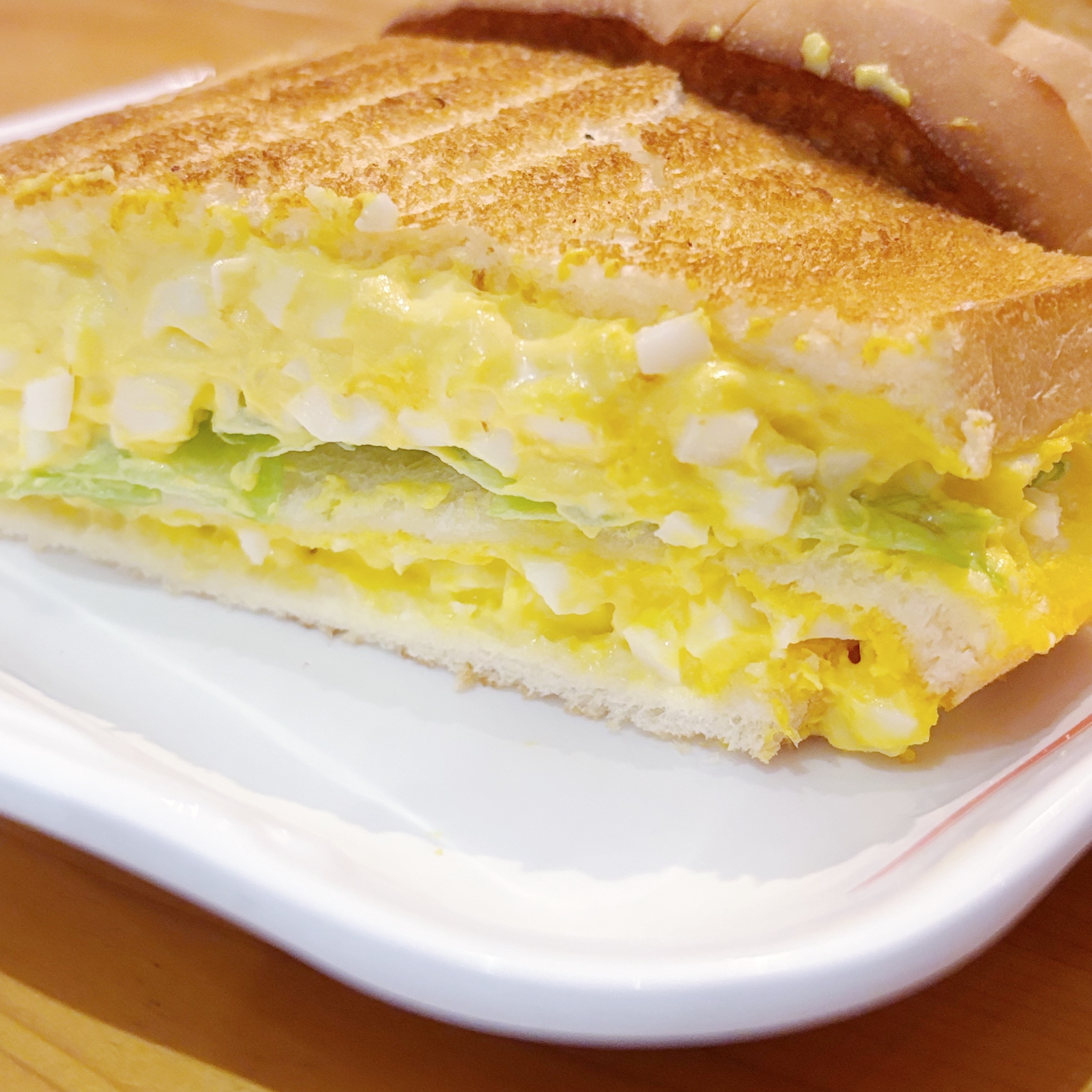 コメダ珈琲店のおすすめサンド「エッグトースト」