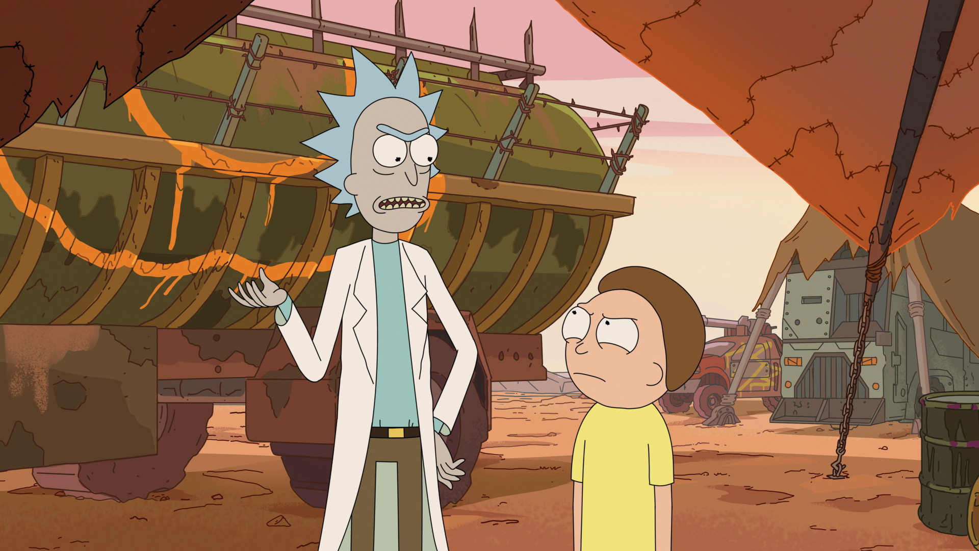 Rick and Morty in &quot;Rick and Morty&quot;